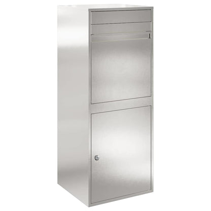 Parcel Drop Box Silver 47.5 x 38 x 59 cm Stainless Steel