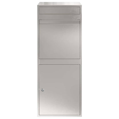 Parcel Drop Box Silver 47.5 x 38 x 59 cm Stainless Steel