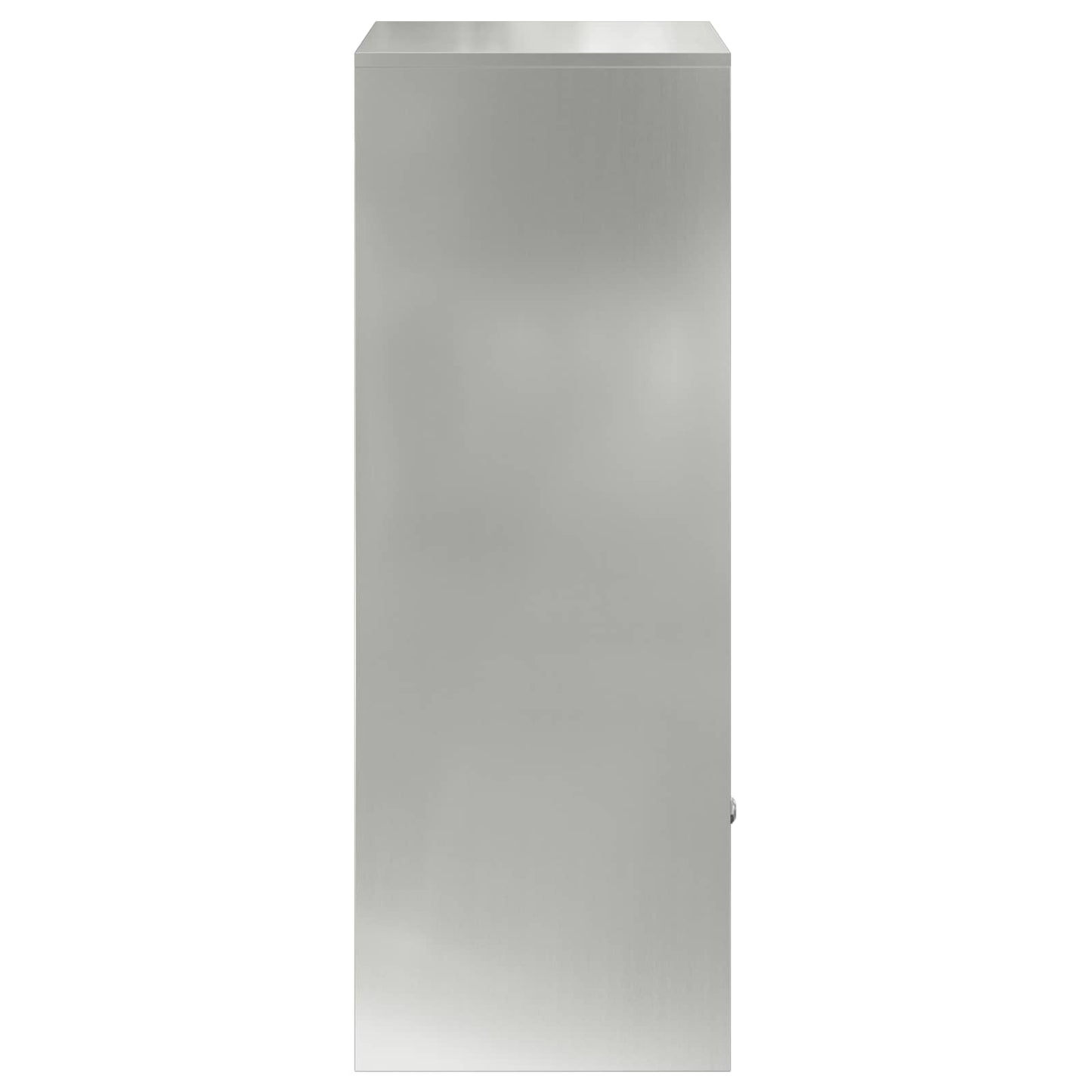 Parcel Drop Box Silver 47.5 x 38 x 59 cm Galvanised Steel