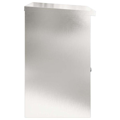 Parcel Drop Box Silver 47.5 x 38 x 59 cm Stainless Steel