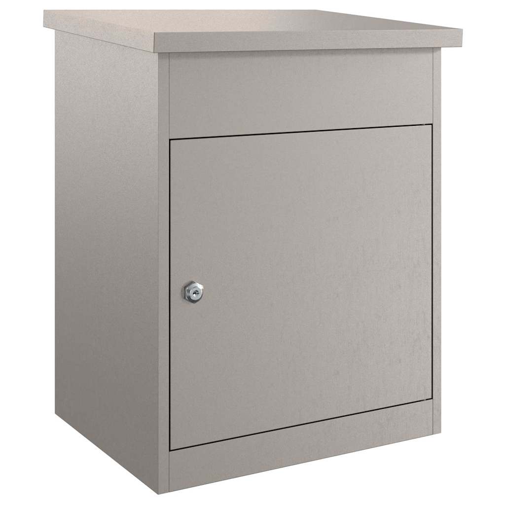 Parcel Drop Box Rusty 47.5 x 38 x 59 cm Weathering Steel