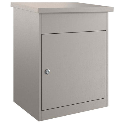 Parcel Drop Box Rusty 47.5 x 38 x 59 cm Weathering Steel