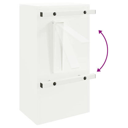 Mailbox with Storage with Door White 30 x 20 x 55 cm Steel