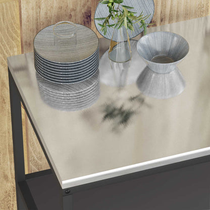 Kitchen Storage HATTEM Black 90 x 50 x 92 cm Steel