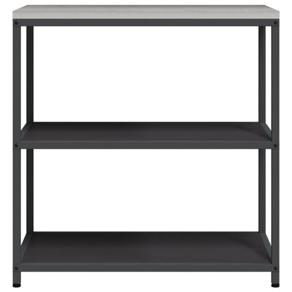 Kitchen Storage HATTEM Black 90 x 50 x 92 cm Steel