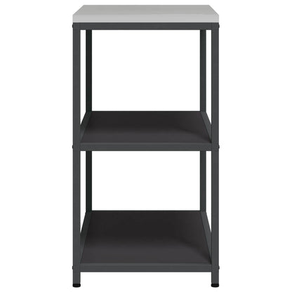 Kitchen Storage HATTEM Black 90 x 50 x 92 cm Steel
