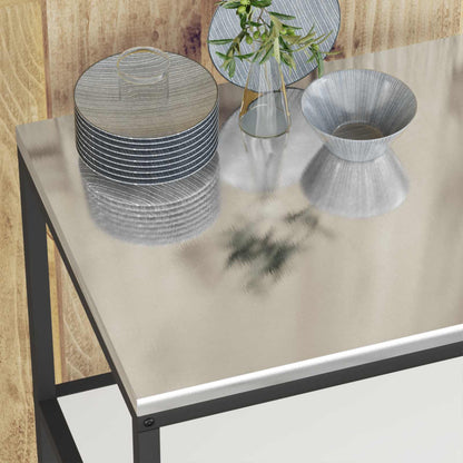 Kitchen Storage HATTEM White 90 x 50 x 92 cm Steel