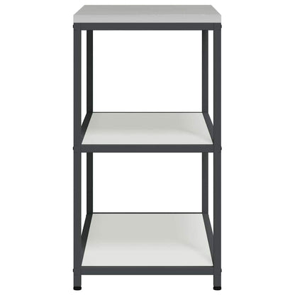 Kitchen Storage HATTEM White 90 x 50 x 92 cm Steel