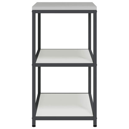 Kitchen Storage HATTEM White 90 x 50 x 92 cm Steel