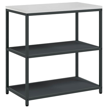Kitchen Storage HATTEM Anthracite 90 x 50 x 92 cm Steel