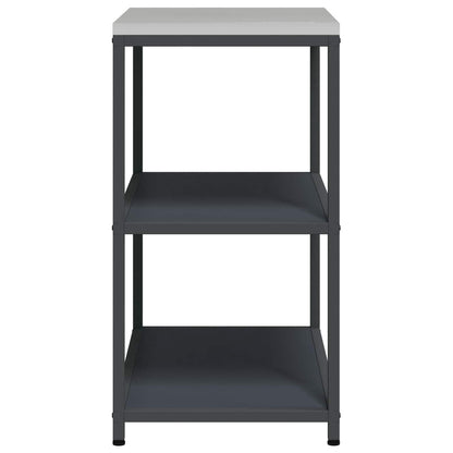 Kitchen Storage HATTEM Anthracite 90 x 50 x 92 cm Steel