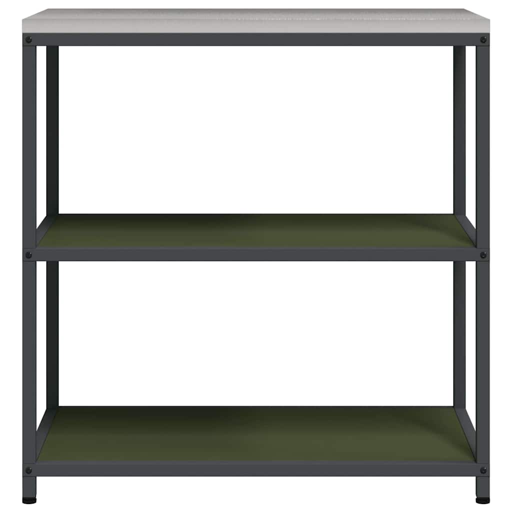 Kitchen Storage HATTEM Olive Green 90 x 50 x 92 cm Steel