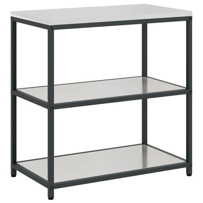 Kitchen Storage HATTEM Silver 90 x 50 x 92 cm Steel