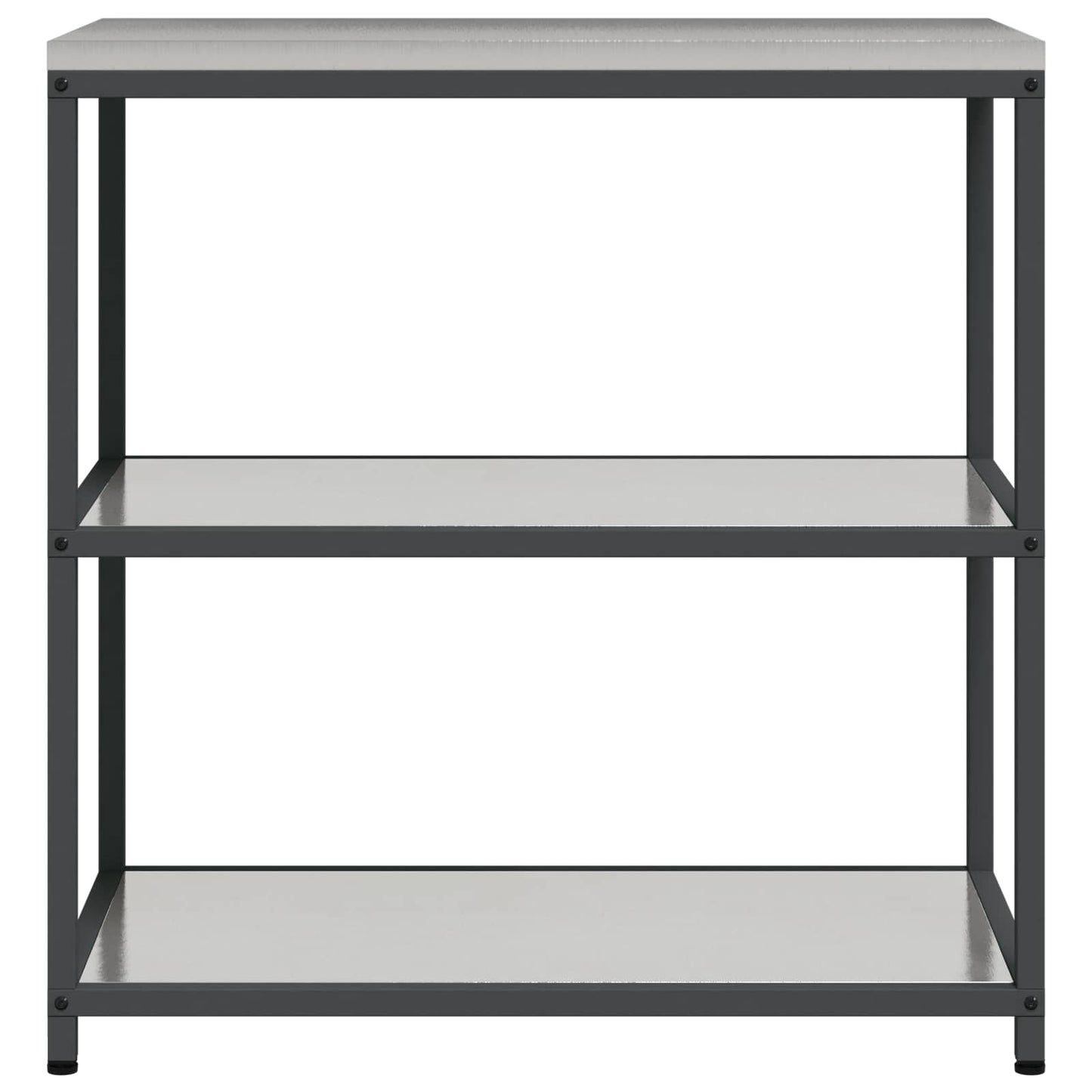 Kitchen Storage HATTEM Silver 90 x 50 x 92 cm Steel
