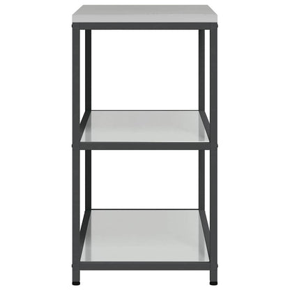 Kitchen Storage HATTEM Silver 90 x 50 x 92 cm Steel