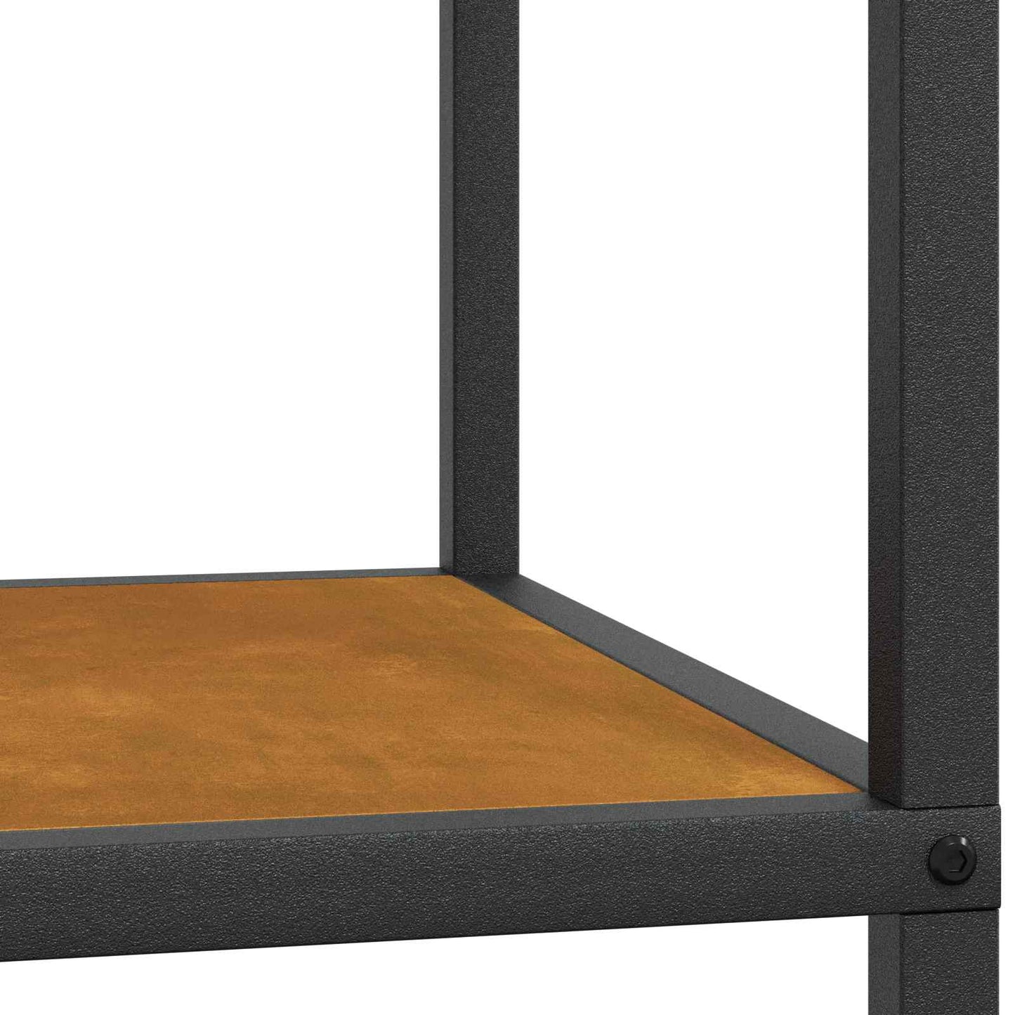Kitchen Shelving Unit HATTEM Rusty 90 x 50 x 92 cm Steel