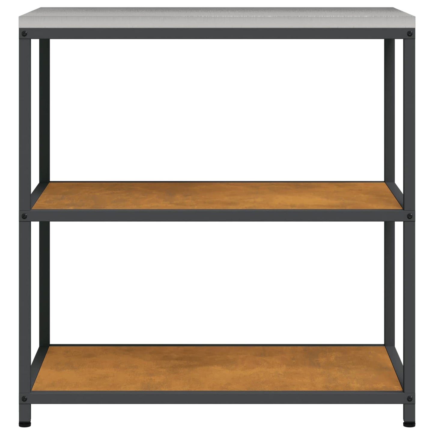 Kitchen Storage HATTEM Rusty 90 x 50 x 92 cm Steel