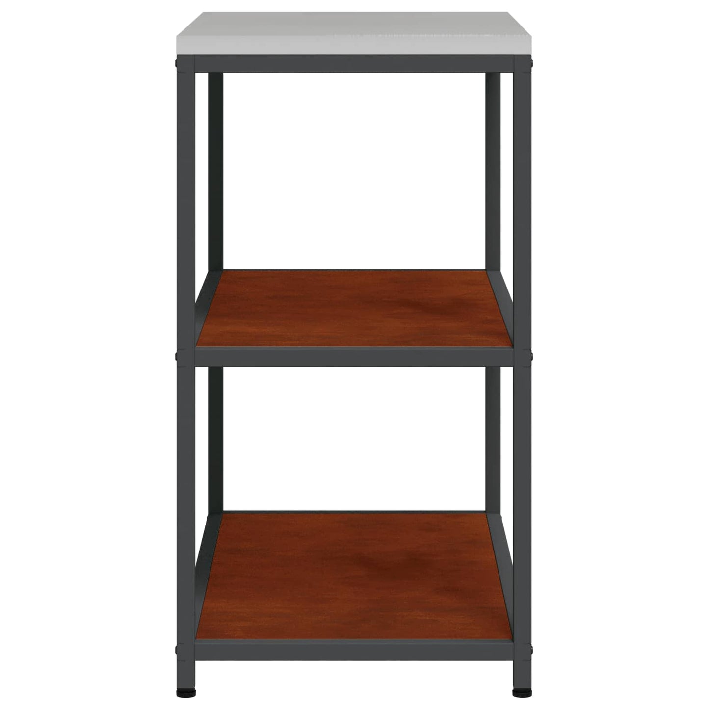 Kitchen Storage HATTEM Rusty 90 x 50 x 92 cm Steel