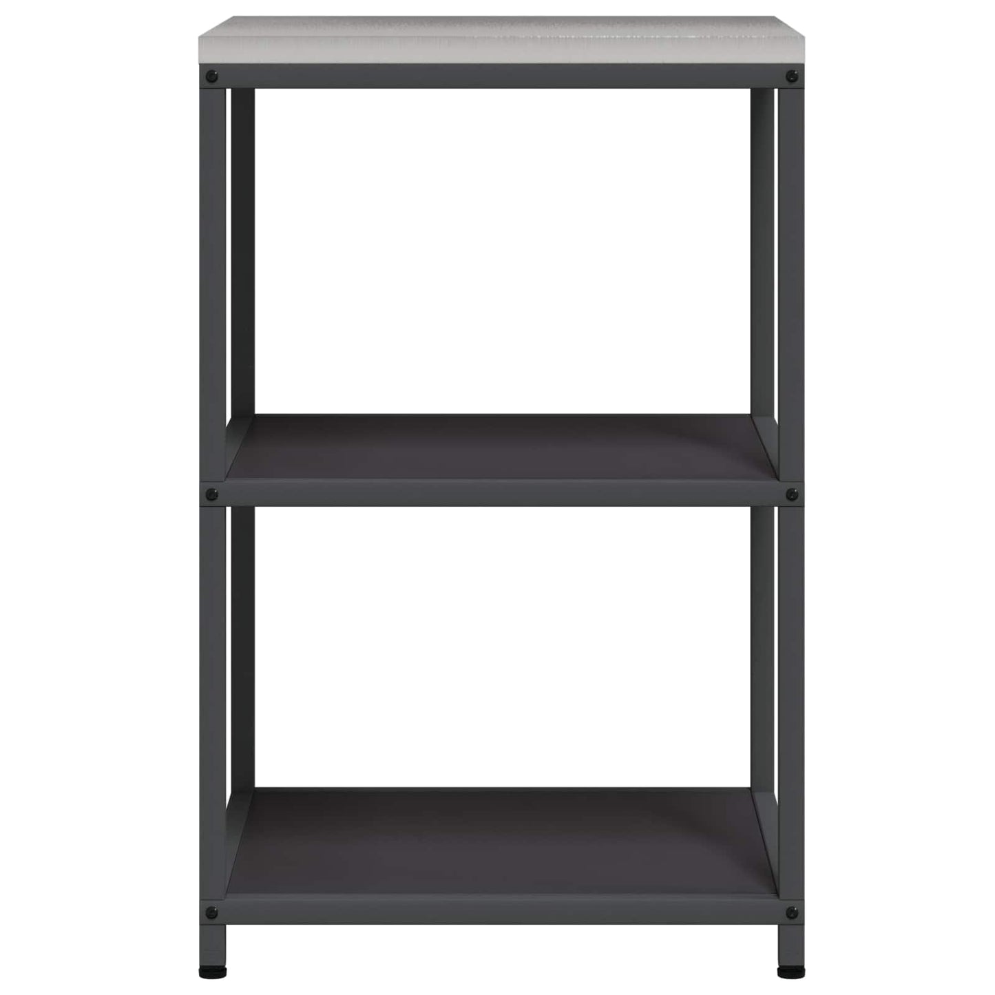 Kitchen Storage HATTEM Black 60 x 50 x 92 cm Steel