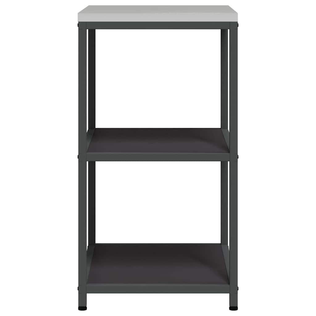 Kitchen Storage HATTEM Black 60 x 50 x 92 cm Steel