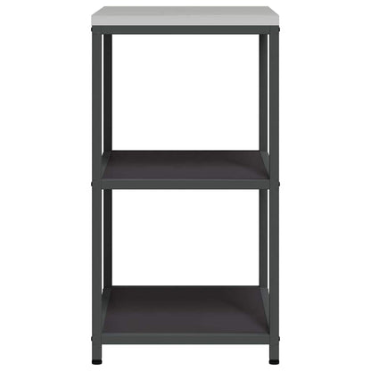 Kitchen Storage HATTEM Black 60 x 50 x 92 cm Steel