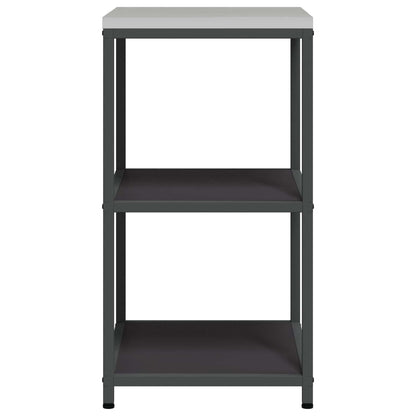 Kitchen Storage HATTEM Black 60 x 50 x 92 cm Steel