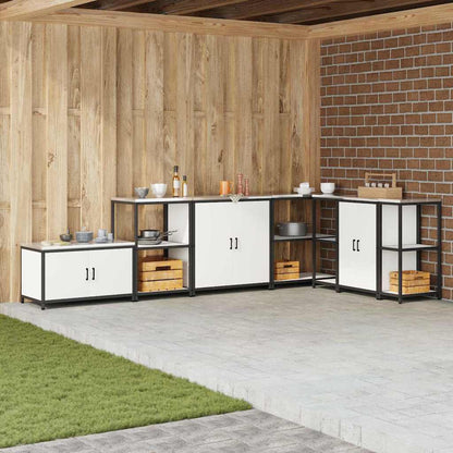 Kitchen Storage HATTEM White 60 x 50 x 92 cm Steel
