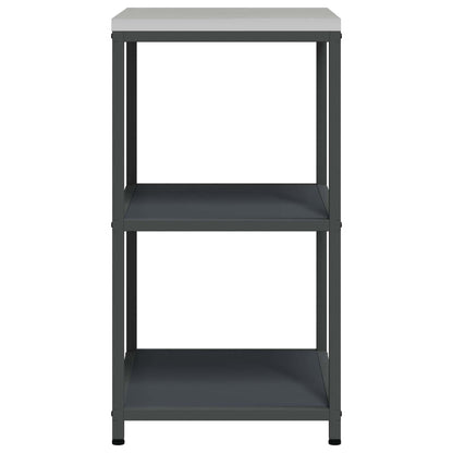 Kitchen Storage HATTEM Anthracite 60 x 50 x 92 cm Steel