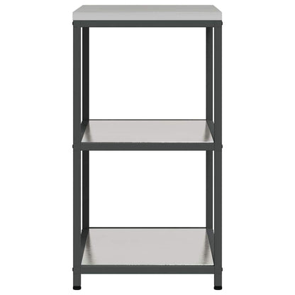 Kitchen Storage HATTEM Silver 60 x 50 x 92 cm Steel