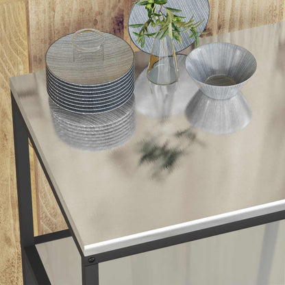 Kitchen Storage HATTEM Silver 60 x 50 x 92 cm Steel