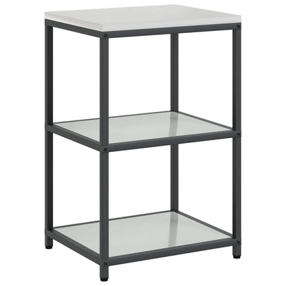 Kitchen Storage HATTEM Silver 60 x 50 x 92 cm Steel