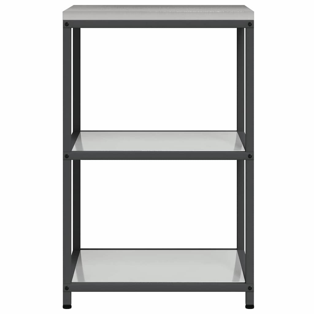 Kitchen Storage HATTEM Silver 60 x 50 x 92 cm Steel