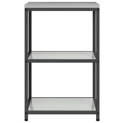 Kitchen Storage HATTEM Silver 60 x 50 x 92 cm Steel