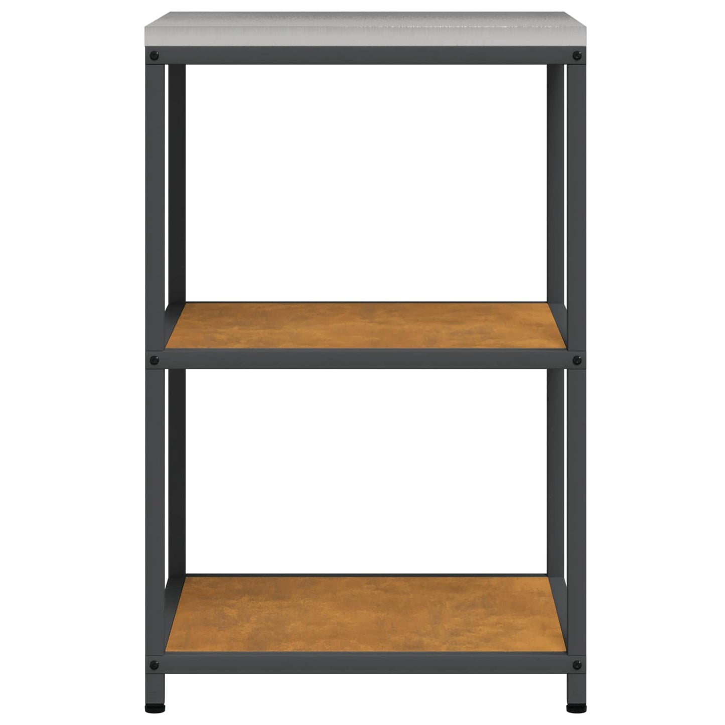 Kitchen Storage HATTEM Rusty 60 x 50 x 92 cm Steel