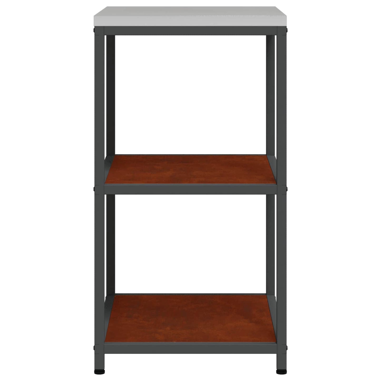 Kitchen Storage HATTEM Rusty 60 x 50 x 92 cm Steel