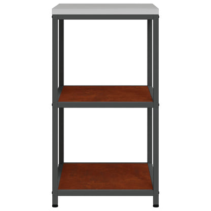 Kitchen Storage HATTEM Rusty 60 x 50 x 92 cm Steel