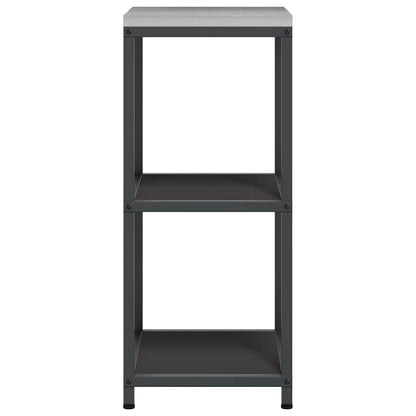 Kitchen Storage HATTEM Black 40 x 50 x 92 cm Steel