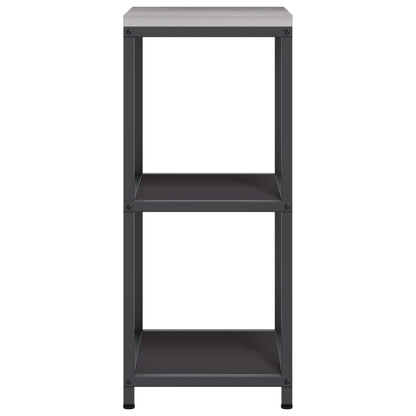 Kitchen Storage HATTEM Black 40 x 50 x 92 cm Steel