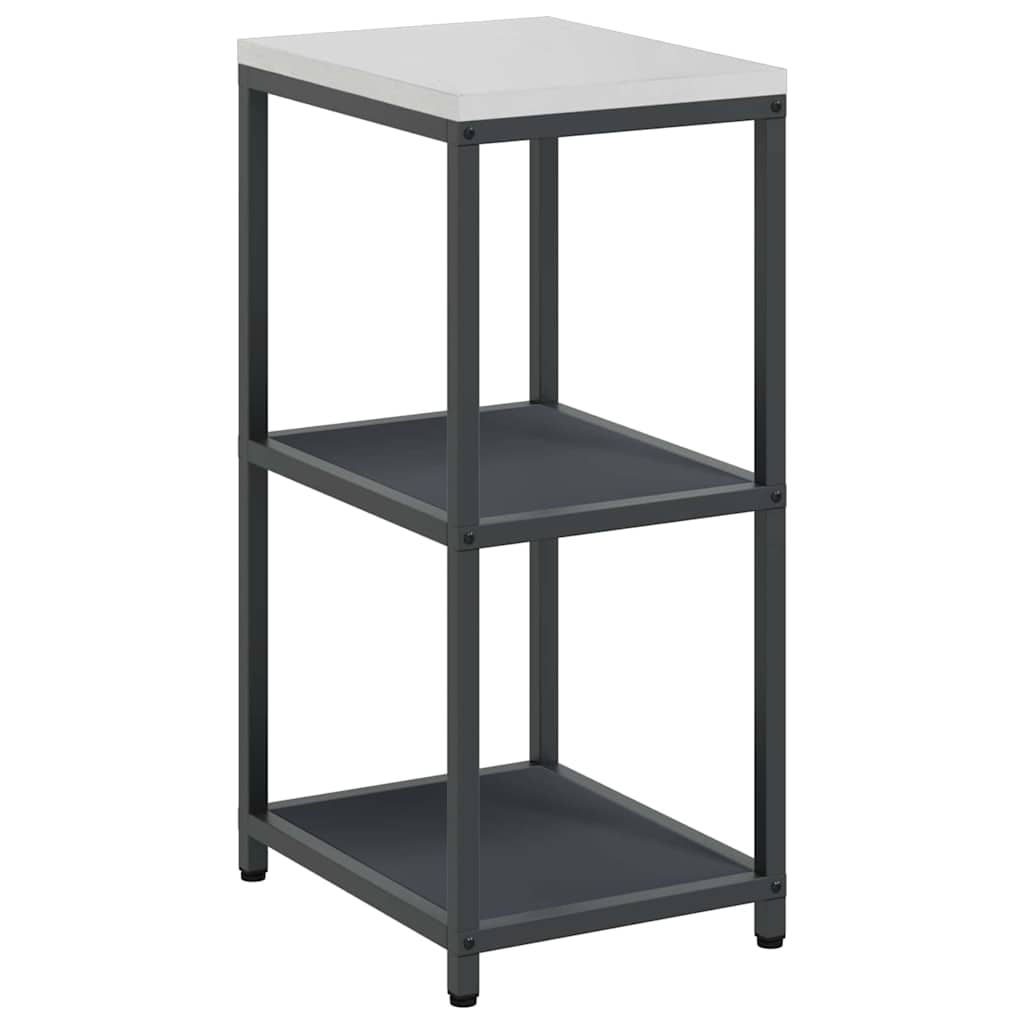 Kitchen Storage HATTEM Anthracite 40 x 50 x 92 cm Steel