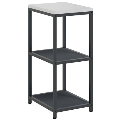 Kitchen Storage HATTEM Anthracite 40 x 50 x 92 cm Steel