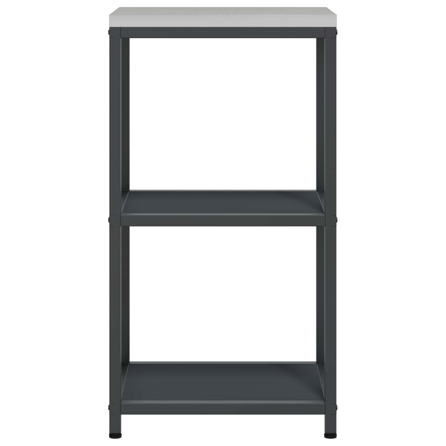 Kitchen Storage HATTEM Anthracite 40 x 50 x 92 cm Steel