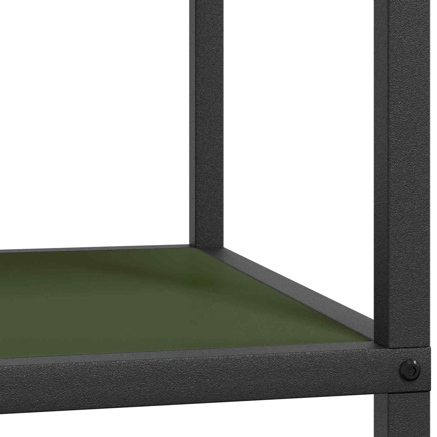 Kitchen Storage with Shelf Olive Green 40 x 50 x 92 cm Steel