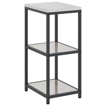 Kitchen Storage HATTEM Silver 40 x 50 x 92 cm Steel