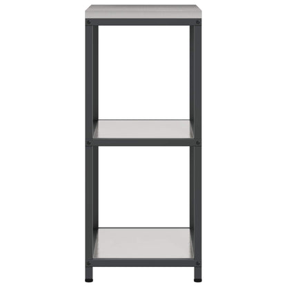 Kitchen Storage HATTEM Silver 40 x 50 x 92 cm Steel
