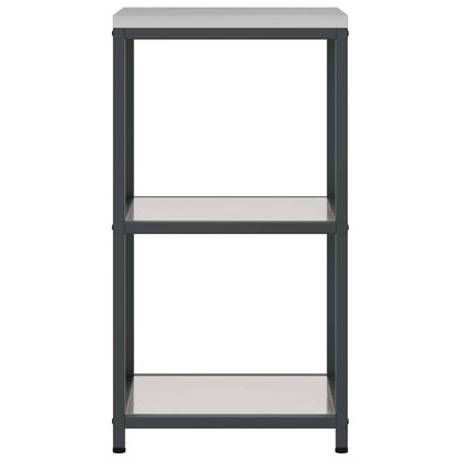 Kitchen Storage HATTEM Silver 40 x 50 x 92 cm Steel