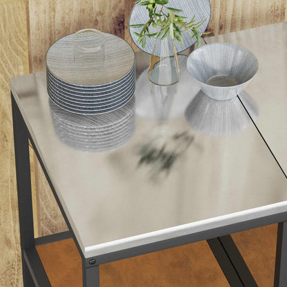 Kitchen Storage HATTEM Rusty 40 x 50 x 92 cm Steel