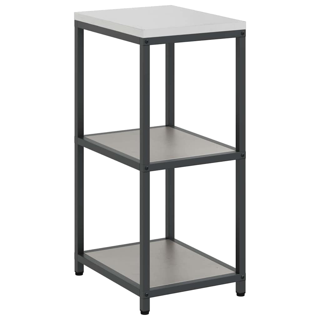Kitchen Shelving Unit HATTEM Rusty 40 x 50 x 92 cm Steel