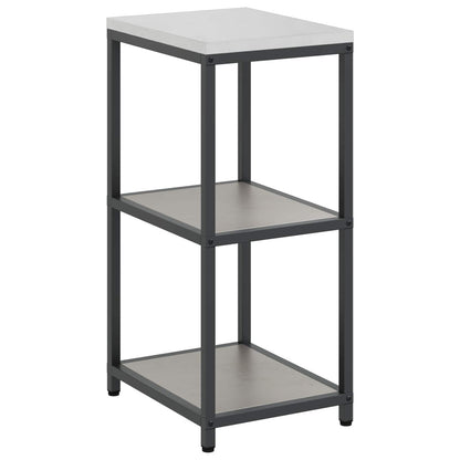 Kitchen Shelving Unit HATTEM Rusty 40 x 50 x 92 cm Steel