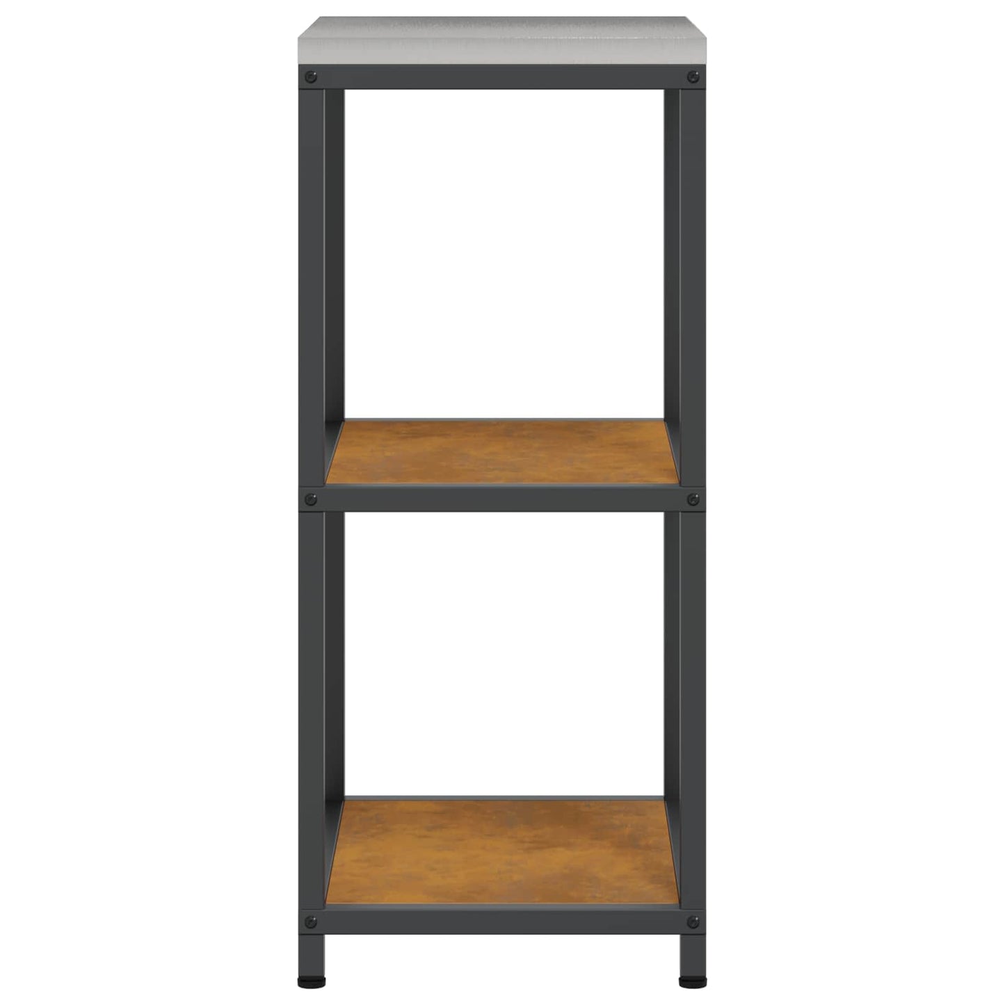 Kitchen Storage HATTEM Rusty 40 x 50 x 92 cm Steel