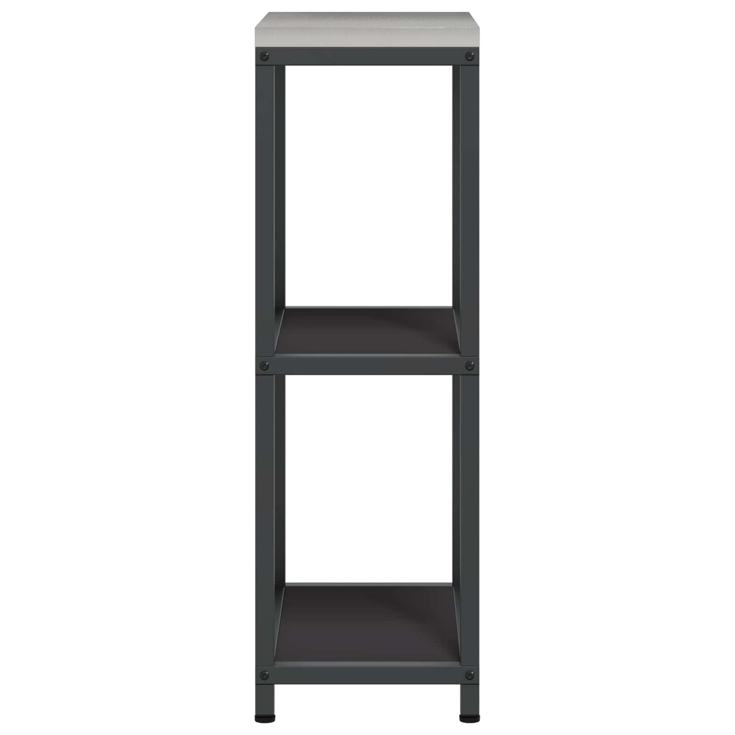 Kitchen Storage HATTEM Black 30 x 50 x 92 cm Steel